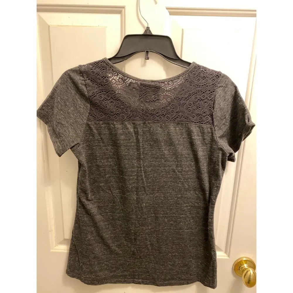 Harley Davidson Museum Women's Size Medium Black Short Sleeve Biker T-Shirt Top - Picture 4 of 5
